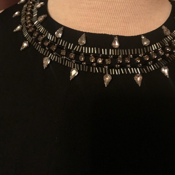 Jeweled Sheath Dress - Picture 2 of 7